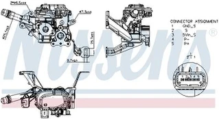 ERG modulis NISSENS 98534