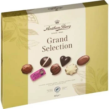 Anthon Berg „Grand Selection“ šokolado dėžutė, 400g