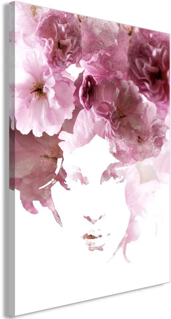 Artgeist Paveikslas - Flowery Look (1 Part) Vertical