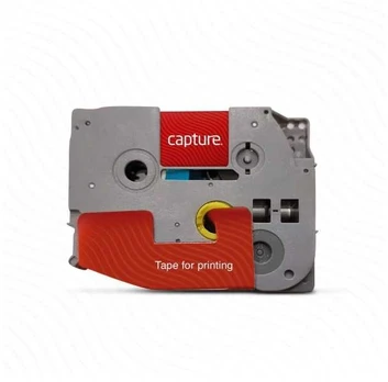 Capture 12mm x 8m Juodas on Žalias Tape