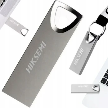 Hiksemi 64gb Usb 2.0 Metalinis Pendrive Sidabrinis