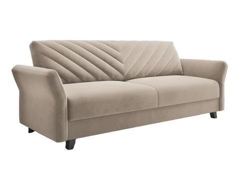 Trivietė sofa - lova Rona, smėlio