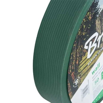 Bradas Garden fence screen strip SOLID 4,75cm x 50m, 1200g/m² žalias