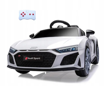 Milly Mally elektromobilis Audi R8 Spyder, Baltas
