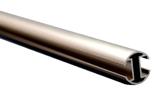 Profilis Domoletti Aspen, 160 cm, Ø 19 mm, sidabro