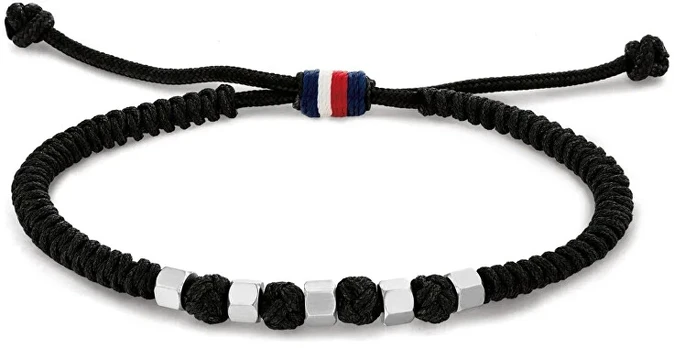 Tommy Hilfiger Juodas cord bracelet 2790681