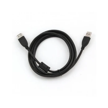 USB 2.0 cable M/F 1.8m Black