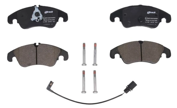 BRECK 24743 00 551 00 Brake pad set