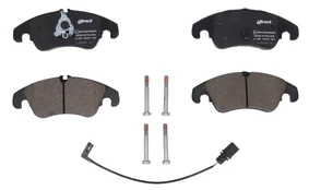 BRECK 24743 00 551 00 Brake pad set kaina