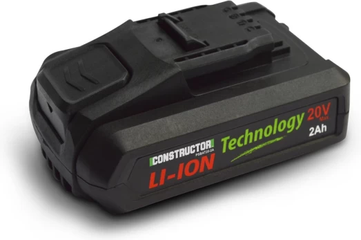 Akumuliatorius CONSTRUCTOR, 20 V, 2,0 Ah Li-ion