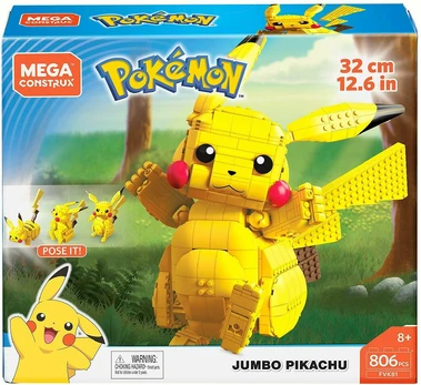 MEGA - Pokémon Build & Show - Jumbo Pikachu (FVK81)