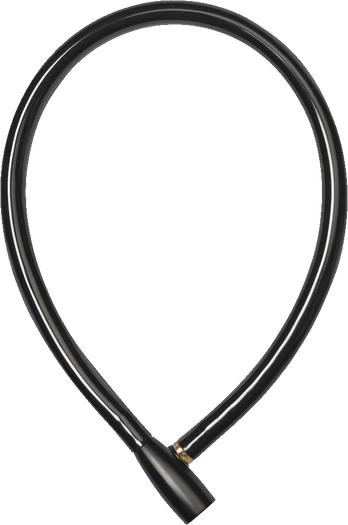 Abus 3406C/55 Juodas trosinė spyna
