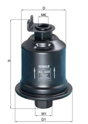 Kuro filtras KNECHT KL 509