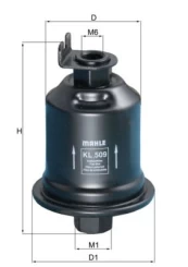 Kuro filtras KNECHT KL 509 kaina