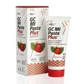GC Mi Paste Plus Recaldent dantų kremas su fluoru, braškių skonio, 35 ml kaina