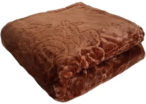 Pledas KT-004, rudas, 160 cm x 210 cm