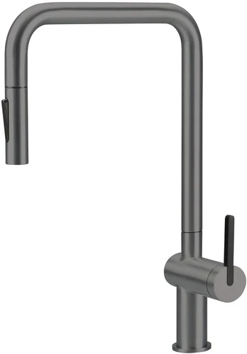 Kitchen faucet with pull-out spout