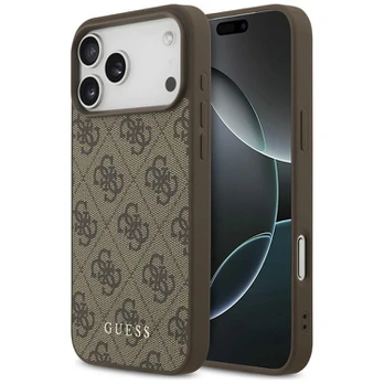 Dėklas Guess 4G Classic do iPhone 18 Pro Max / 17 Pro Max ruda