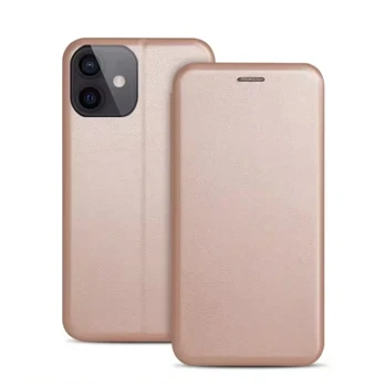 Dėklas Book Elegance Xiaomi Redmi Note 12 / Note 12 4G rožinio aukso