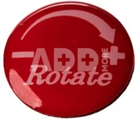 Fotopro Spare Part DV 2 Rotate Sticker Red