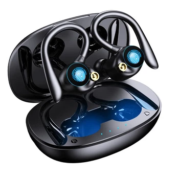 Bluetooth 5.2 ausinės 120h, su įkrovimo dėklu