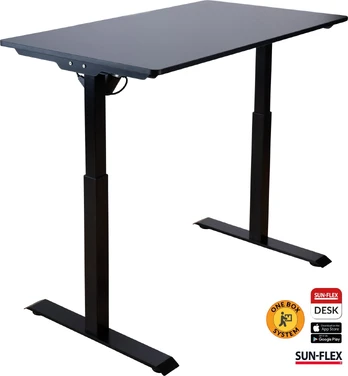 Stalas reguliuojamo aukščio Sunflex Elite, baltas