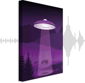 Artgeist Paveikslas - Ufo (1 Part) Vertical