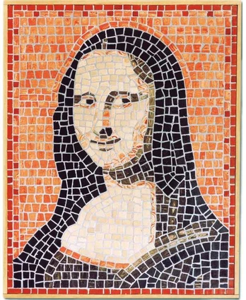 Dėlionė Cuit Domenech Everships CUIT - Mozaika, Mona Lisa, 27x34, 2.013