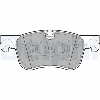 DELPHI LP2689 Brake pad set