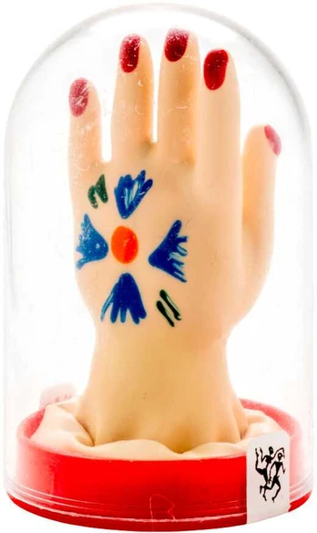 CONDOMERIE - HANDPAINTED NOVELTY CONDOMS HAND MODEL 1