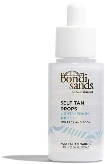 Bondi Sands savaiminio įdegio lašai lengvi-vidutiniai 30 ml