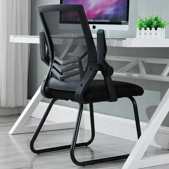 Ergonomiškas biuro kėdė su tinklu - juoda
