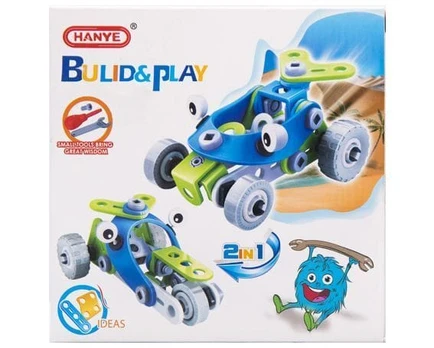 Konstruktorius Build & Play 52dalys
