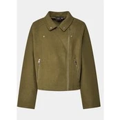 Vero Moda Curve Dirbtinės odos striukė 10299830 Ruda Regular Fit