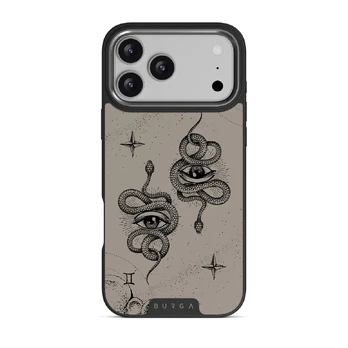 Gemini - iPhone 17 Pro Max Case, Elite Dark (MagSafe) / Gunmetal / Nude