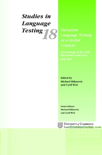 European Language Testing in a Global Context