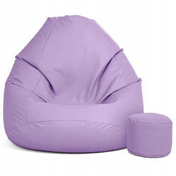 Sėdmaišis su pufu Pufy Onyx, violetinis