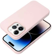 Dėklas Leather Mag Cover (MagSafe) skirtas iPhone 16 rožinis kaina