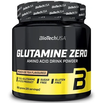 BioTech Glutamine Zero, Peach Ice Tea, 300 g