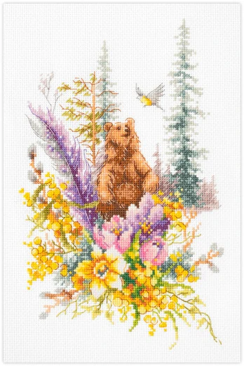Siuvinėjimo rinkinys Magic Needle Spring Forest Spirit 250-700