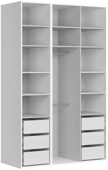 Spinta Flex, balta, 66 cm x 150 cm x 240 cm