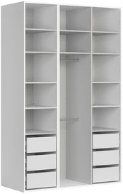 Spinta Flex, balta, 66 cm x 150 cm x 240 cm kaina
