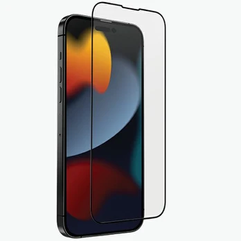 UNIQ Optix Vivid iPhone 14 Plus 6.7" clear grūdintas stiklas su aplikatorem