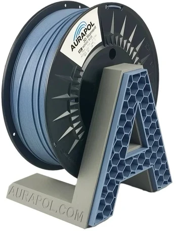 AURAPOL PLA plastika 1.75mm 1kg - Šiaurės mėlyna