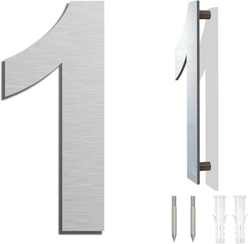 Nerūdijančio plieno namo numeris, 152 mm