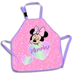 Prijuostė Minnie, rožinė, poliesteris