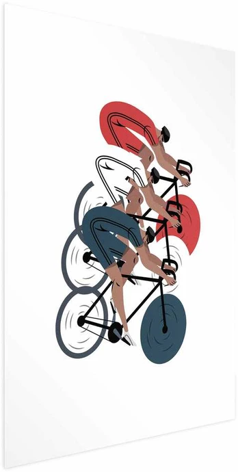 Artgeist Plakatas - Olympics - Cycling Race