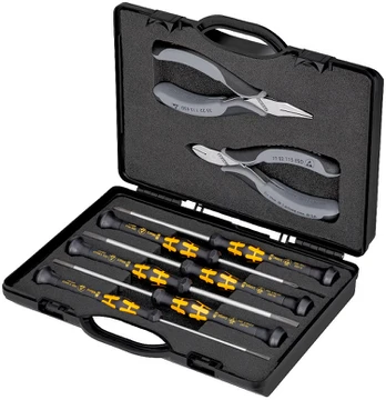 Instrumentų dėklas Knipex 00 20 18 ESD, 8 vnt.