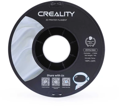 Creality CR-PLA Silk - 1.75mm - 1kg - Rožinis/Violetinis