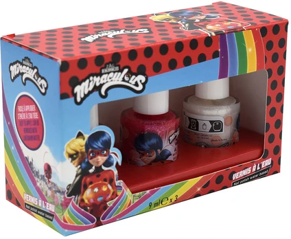 Cartoon Miraculous Lote 3 Piezas
